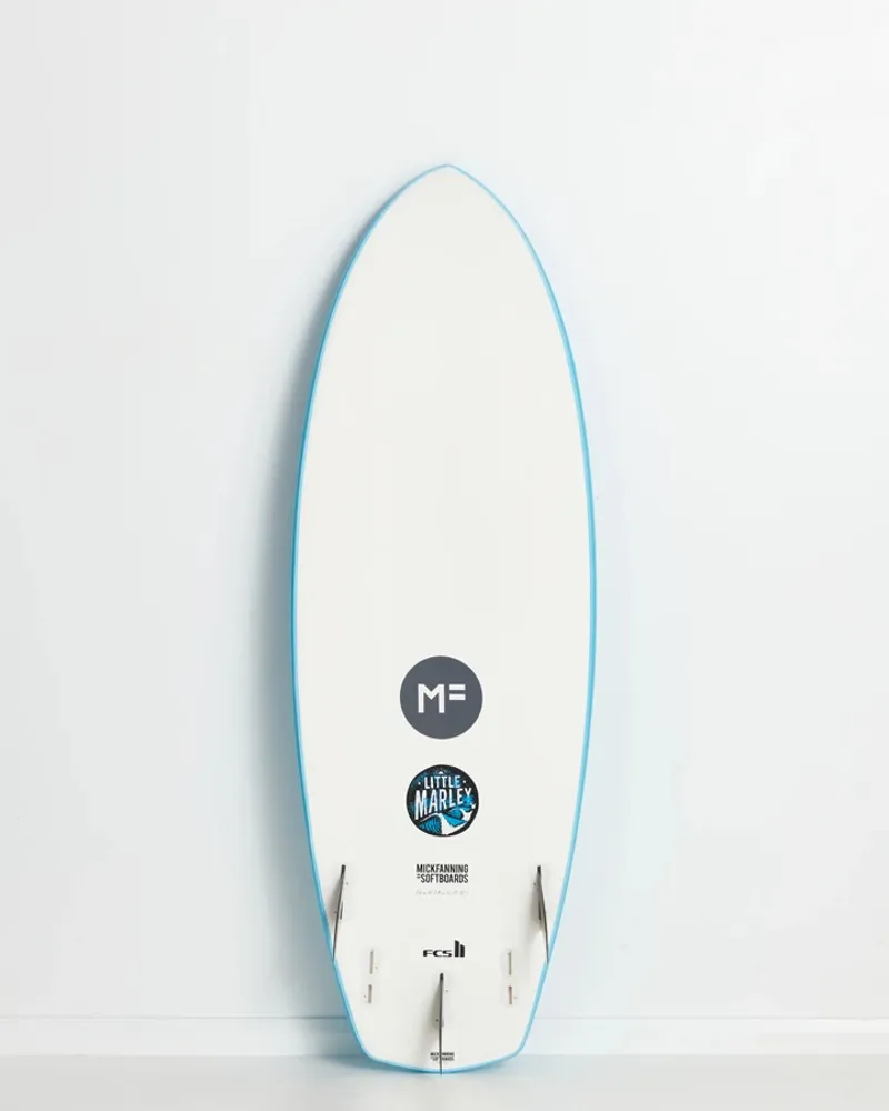 Mick Fanning 5ft2 Little Marley Softboard Aqua-1